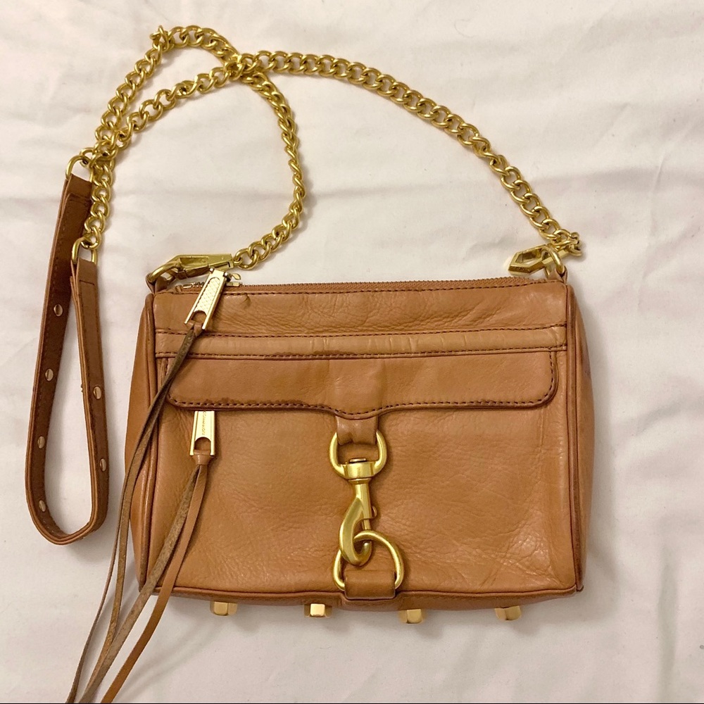 Rebecca Minkoff Mini Mac Brown Crossbody